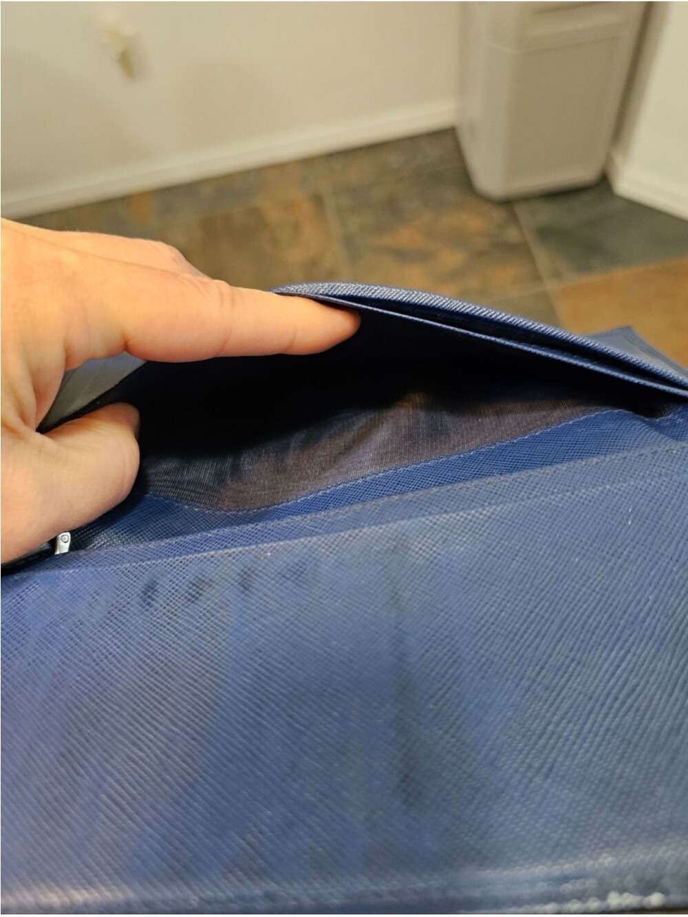 Prada Saffiano Leather Long Wallet - AUTHENTICITY CARD
INCLUDED - MSRP $830 - Picture 10 of 16
